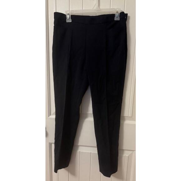 Akris Punto Franca Black Cotton Techno Highrise Pant 8 - Picture 7 of 9